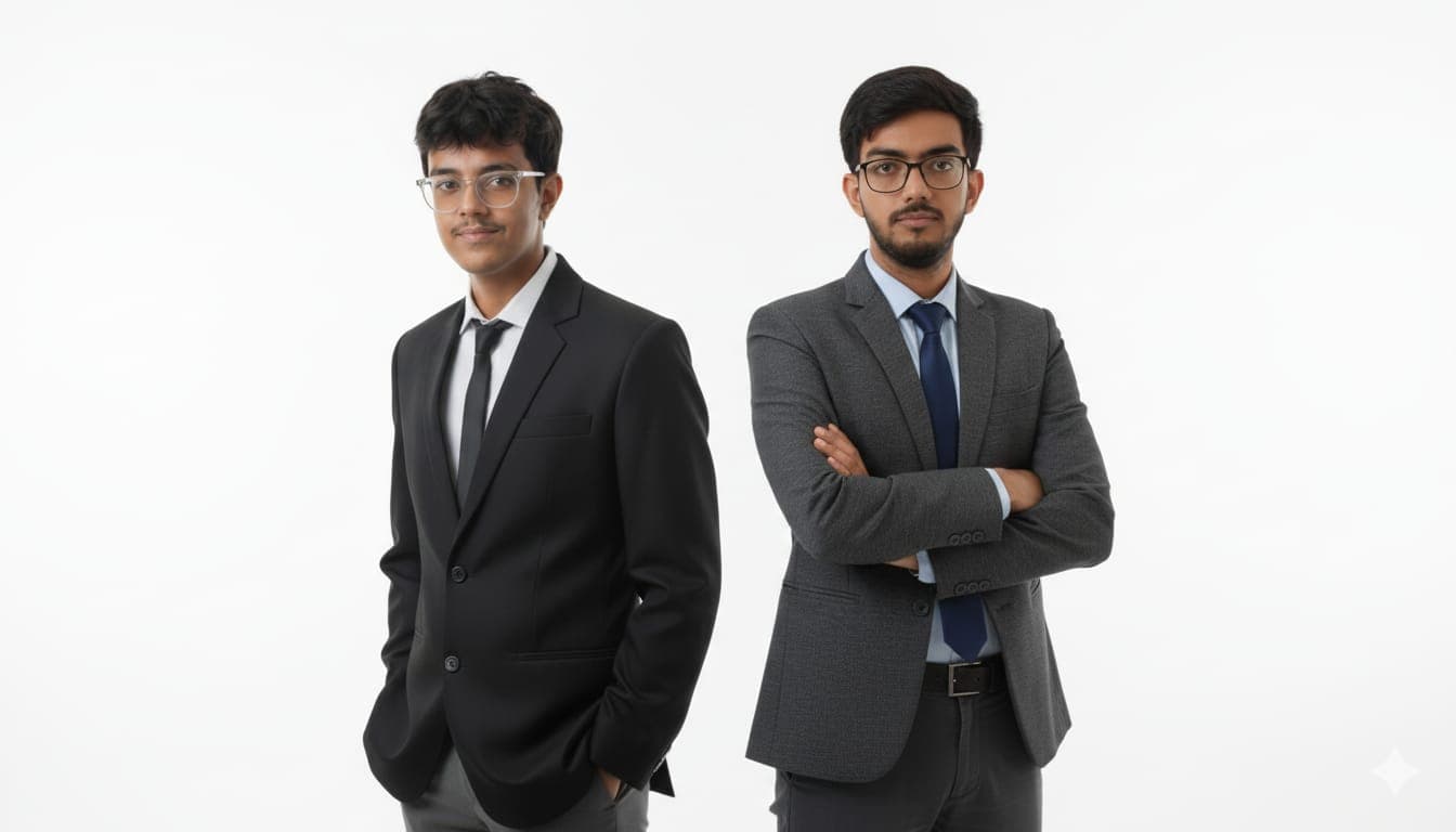 Bhavin and Vishal, founders of Norens